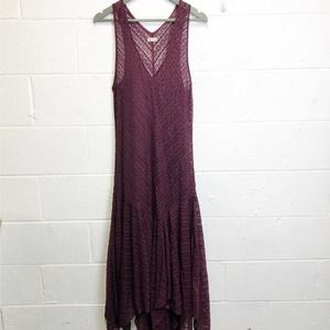 Free People Lace Overlay Dress, Large
